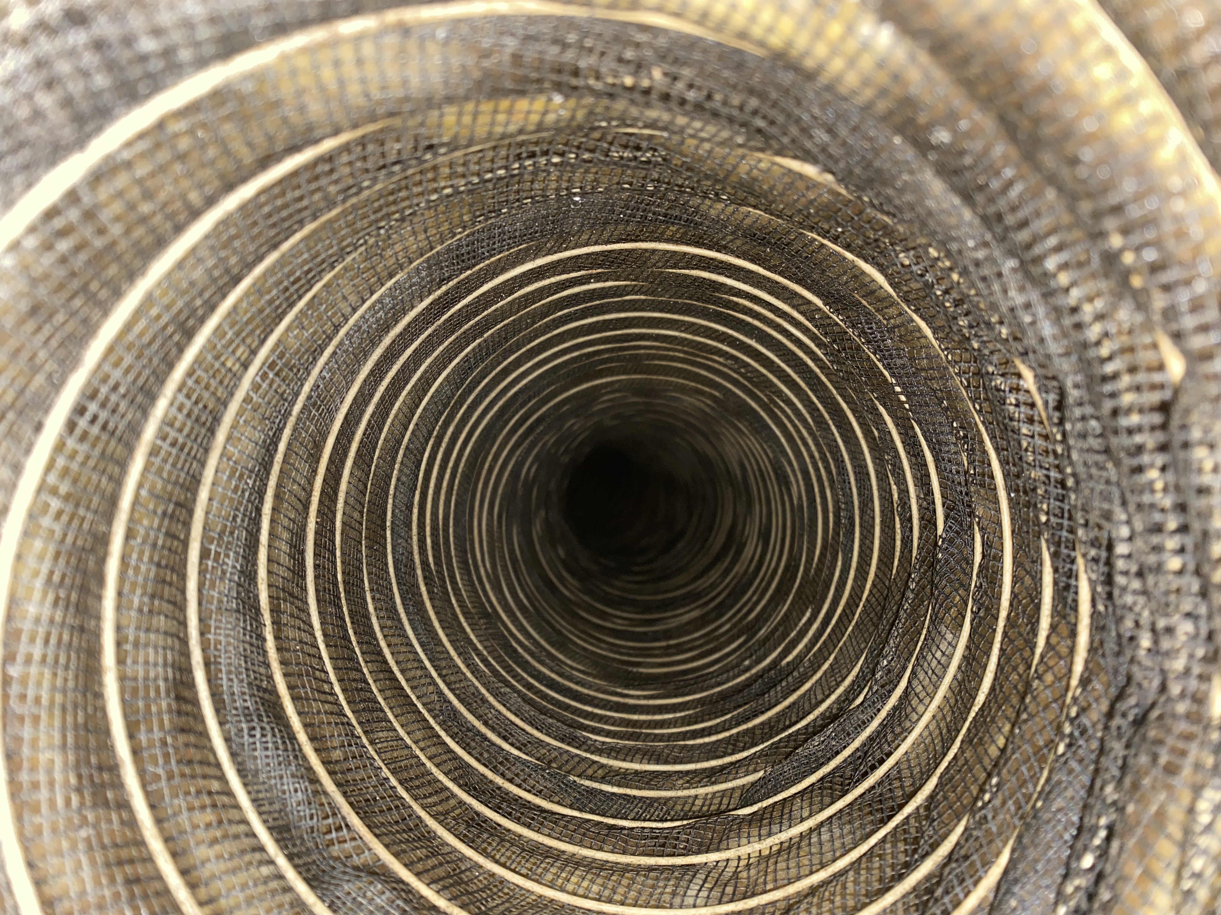 Lined duct interior after cleaning—dust-free, East Naples, FL